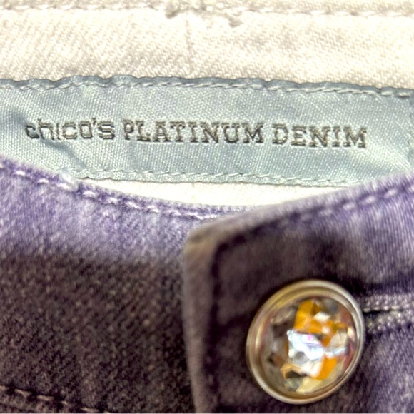Chico’s Blue/Gray colored Women’s Jeans - Picture 3 of 4